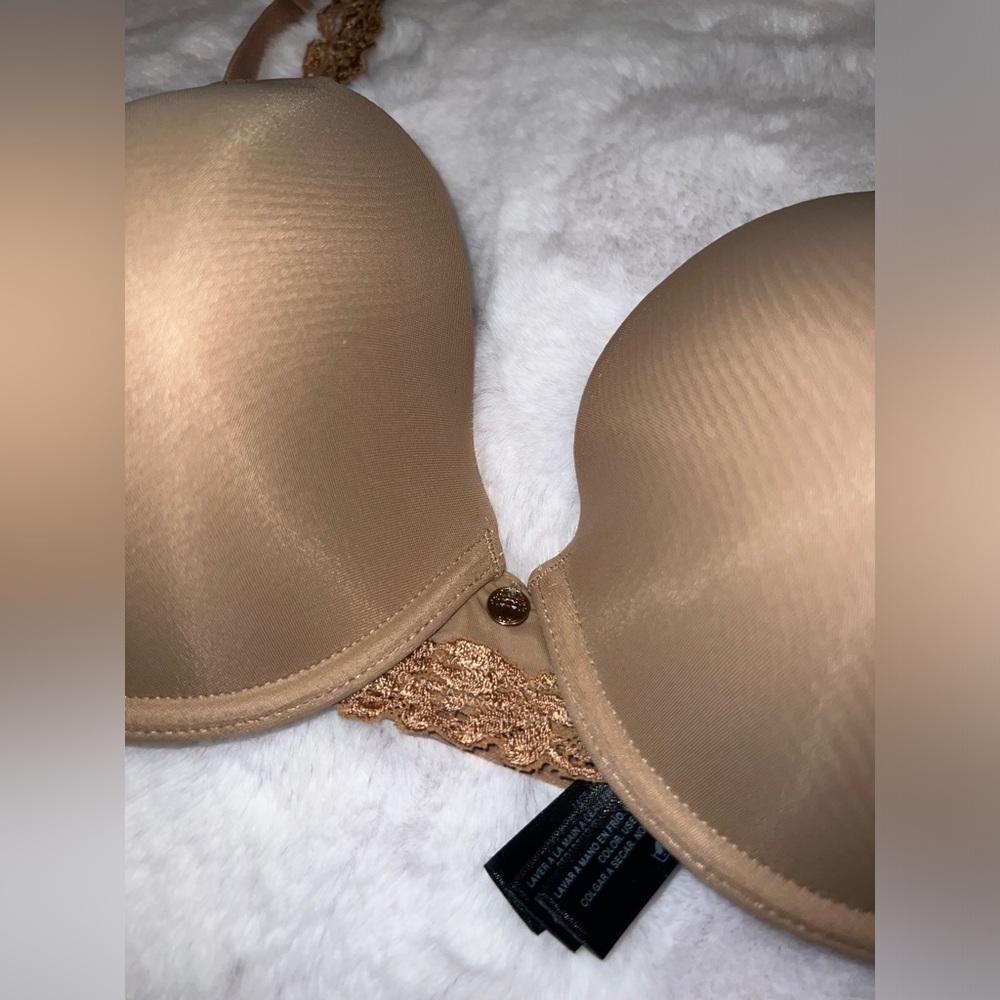 Natori Brown Lace Detail Bra